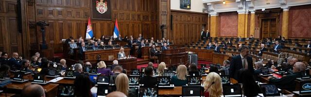 Poslanici Skupštine Srbije danas nastavljaju raspravu o objedinjenih 58 tačaka - među njima i budžet