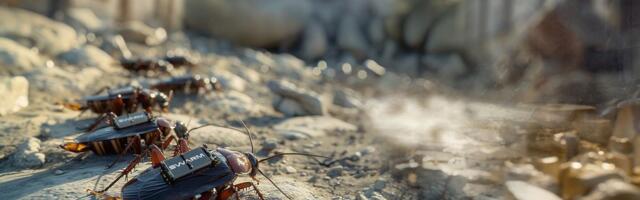 Bubašvabe sa rančevima i kamerama ulaze u igru, Nemci ih spremaju za špijunažu i spasavanje ljudi