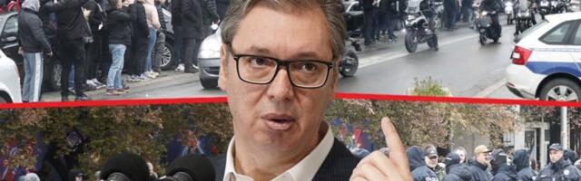 OPSADNO STANJE U KULI! Blokaderi pod hrvatskom palicom izazivaju nerede i vređaju Vučića, unose se policiji u lice, blokiraju ulice: Pogledajte na šta su sve spremni (VIDEO)