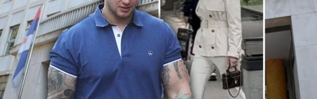 TANJA MILJKOVIĆ U BELOM ODELU DOŠLA DA PODRŽI SUPRUGA! Preuzela kesu od Marka Mesara - IDE POSLEDNJA, A DOLAZI PRVA! (VIDEO)