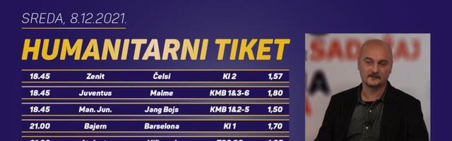 Humanitarni tiket u podne: Predrag Radonjić tipuje za pomoć dečaku Marku Vučiniću