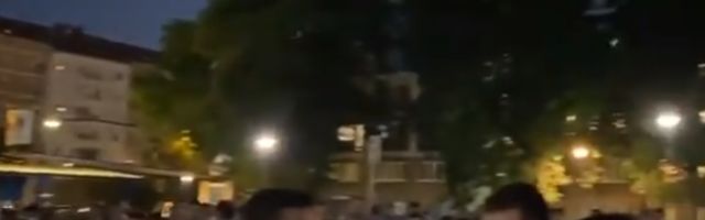 (VIDEO) Protest studenata posle Vučićeve najave zatvaranja domova