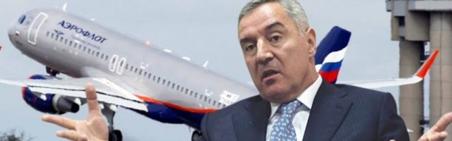RUSI ZAKUCALI MILA, OVO JE KRAH CRNOGORSKOG TURIZMA! Aeroflot potpuno ukinuo letove za Tivat! ĐUKANOVIĆU, PLAKAĆEŠ ZA SRPSKIM TURISTIMA!