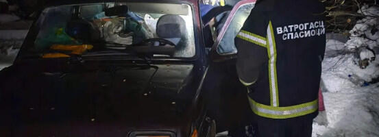 Porodica se zaglavila u snegu u okolini Kladova: Vatrogasci-spasioci intervenisali, u terencu bilo i dete