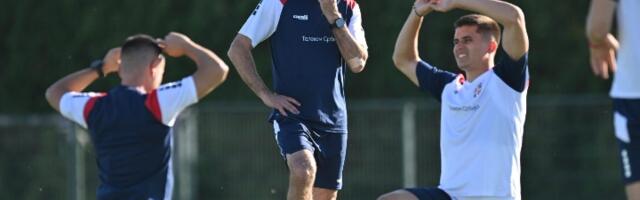 Paunović okupio "orlove": Reprezentativci odradili trening pred put u Portugal (FOTO)