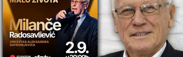 "TAŠMAJDAN PLUS, JER VAM TO DUGUJEMO" Karte za četvrti koncert Milančeta Radosavljevića puštene u prodaju