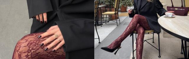 Laced up: Čipkaste čarape mogu biti onaj stylish detalj koji pravi razliku u jesenjim autfitima