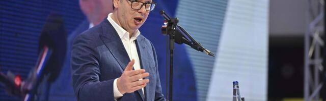 Vučić optužio opoziciju za jutrošnje incidente ispred Doma Narodne skupštine u Beogradu