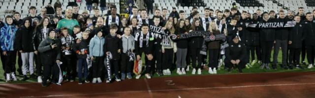 Partizan protiv Napretka ugostio mališane sa Kosova i Metohije