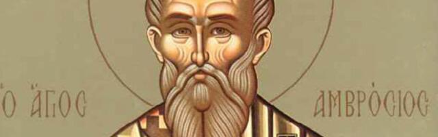 ON JE SASTAVIO POZNATU PESMU "TEBE BOŽE HVALIM"! Sutra slavimo Svetog Amvrosija