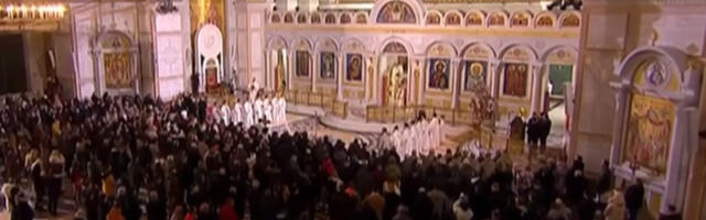 Božićna liturgija u Hramu Svetog Save: Patrijarh Porfirije pozvao na prevazilaženje podela i solidarnost
