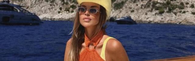 Pobegla od zime: Sofija Šašić se kupa u luksuzu, bazen na vrhu zgrade (FOTO)