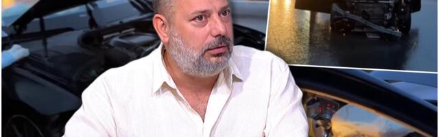 BRANKO BABIĆ IMAO TEŽAK UDES, AUTO SMRSKAN NASRED AUTO-PUTA: Objavljen snimak sa lica mesta (VIDEO)