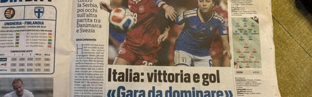 Gazeta oštra pred duel Srbije i Italije: Sećate li se teniske pobede? Zaboravite je! /FOTO/