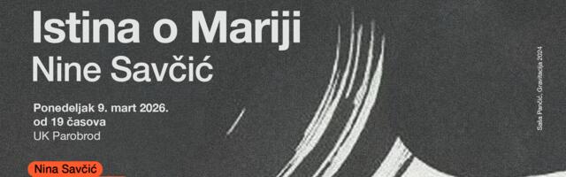 Promocija romana „Istina o Mariji“ Nine Savčić u UK Parobrod