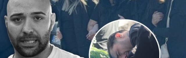 "MILANE, DONOSIM TI SINA!" Majka pokojnog Dragana Lazića u najvećim mukama, Darkovi urlici odzvanjaju grobljem - ova scena će vas naježiti! (VIDEO)