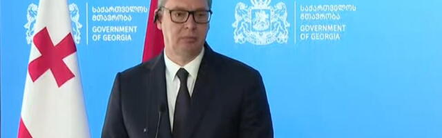 "ZA NAS JE VEOMA VAŽNO DA USKORO OTVORIMO AMBASADU U TBILISIJU" Vučić u Gruziji: Govorili smo i o  evropskim integracijama i bićemo od pomoći jedni drugima FOTO