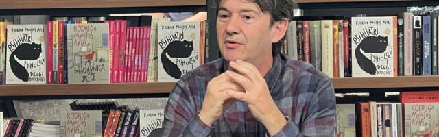 Čuveni španski pisac posetio Beograd: "Ni u jednoj zemlji van Španije moje knjige nisu tako dobro prihvaćene i voljene kao u Srbiji"