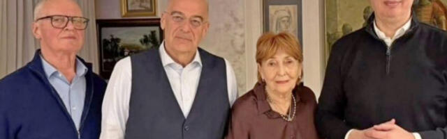 Вучић угостио грчког министра одбране Никоса Дендијаса