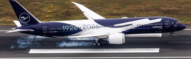 Lufthanzin prvi avion u jubilejskoj livreji sleteo u Frankfurt