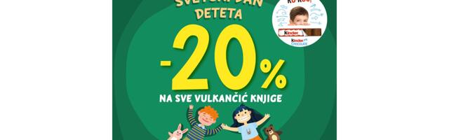 Popust od 20% na sve Vulkančić knjige, slatka iznenađenja i pokloni za naše čitaoce