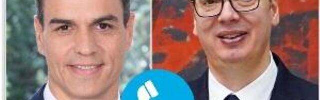 Вучић сa Санчезом о дијалогу Београду и Приштине и билатералној сарадњи