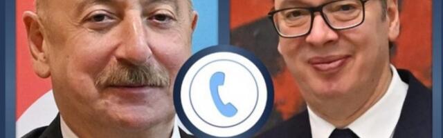 VUČIĆ ČESTITAO ROĐENDAN ALIJEVU! Predsednik Srbije razgovarao sa liderom Azerbejdžana! (FOTO)