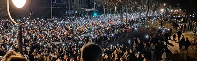 Studenti o skupu na savindan: "Bolja vremena se mogu graditi samo obrazovanjem"