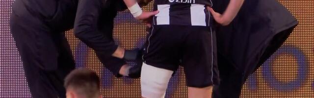 Roganović u bolovima napustio teren u Humskoj!