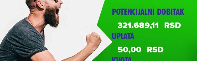 LUDI TIKET, ponedeljak, 321.689 dinara: Čivijaška zdrava logika
