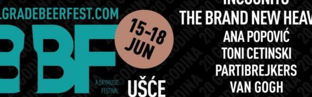 Belgrade Beer Fest: Morcheebi se pridružuju i The Brand New Heavies, Incognito, Partibrejkers, Toni Cetinski, Brkovi i mnogi drugi, ulaznice u prodaji od danas