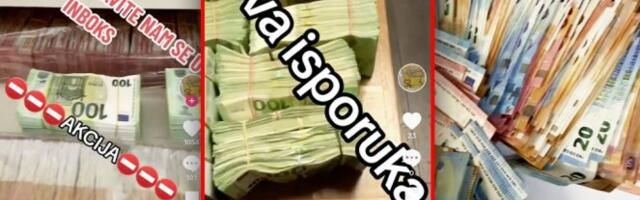 PREVARA VEKA! SKANDALOZAN NALOG NA TIKTOKU: Prodaju lažan novac koji prolazi sve testove - za 12.000 dinara dobije se 100.000! (FOTO/VIDEO)