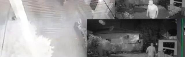 Lopov hteo da obije kuću kod Novog groblja, devojka ga primetila! (FOTO,VIDEO)