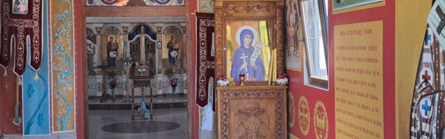 Čestice moštiju velike svetiteljke Svete Petke Paraskeve stigle u crkvu Svetog cara Konstantina i carice Jelene