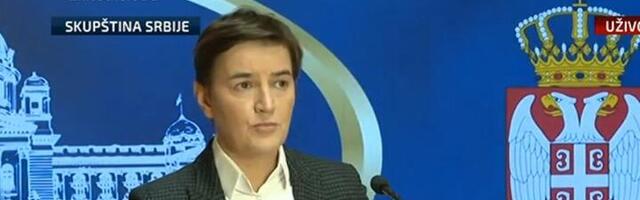 "NEĆE MOĆI": Brnabić o predlogu opozicije