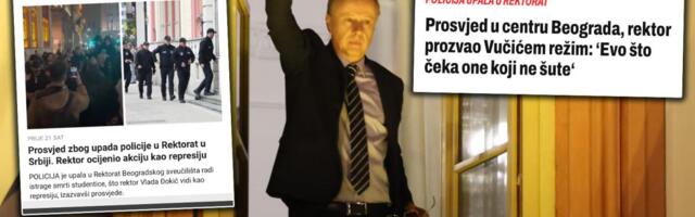 HRVATSKI MEDIJI PONOVO U AKCIJI! Ovog puta glavna figura im je rektor Đokić - smatraju da baš on može da oslabi snažnu Srbiju