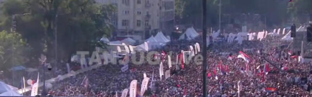 MUP objavio brojke: Poznato koliko građana prisustvuje skupu “Srbija jedna porodica”