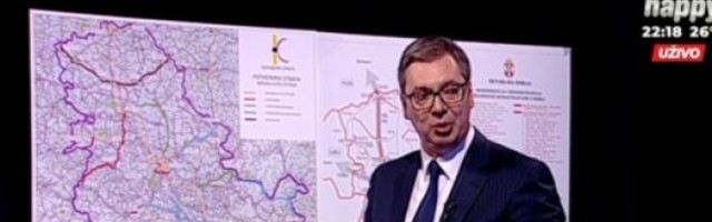 POLA SATA DO NOVOG SADA, MORAVSKI KORIDOR, OBILAZNICA... Vučić ne može da sakrije zadovoljstvo: A tek "Beograd na vodi", to će biti pravo čudo!