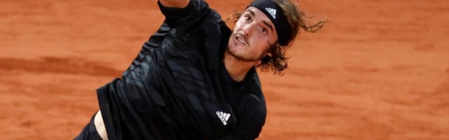 RG: Milojević herojski pao, Cicipas kao brzi voz