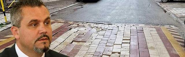 OPASNA IMPROVIZACIJA: “Čudo” u blizini škola u Tutinu ugrožava bezbjednost djece i vozača