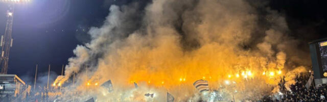 NIŠTA BEZ ŽELJKA OBRADOVIĆA: Ceo stadion Partizana je izgovarao ime LEGENDARNOG TRENERA! (VIDEO)