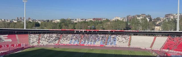 TUŽNE SLIKE SA MARAKANE: Katastrofalna poseta na večitom derbiju!