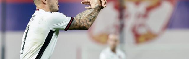 PROVOKACIJA: Manaj dao gol Srbiji u Leskovcu, pa dobio mural u Kosovskoj Mitrovici! (FOTO)