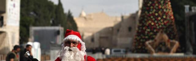 Vitlejem zasijao pred Božić prvi put od početka rata u Gazi