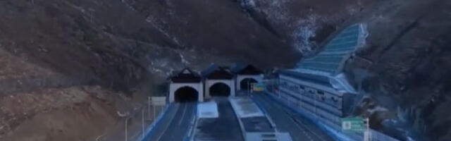 Кина отвара планински ауто-пут који укључује најдужи тунел на свету