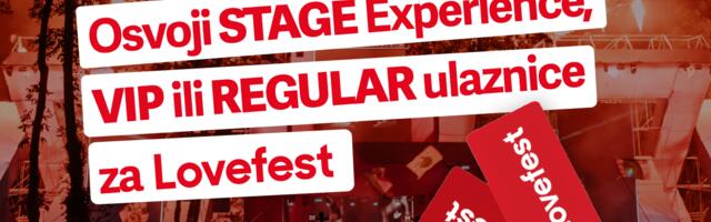 Maxi ti poklanja karte za Lovefest