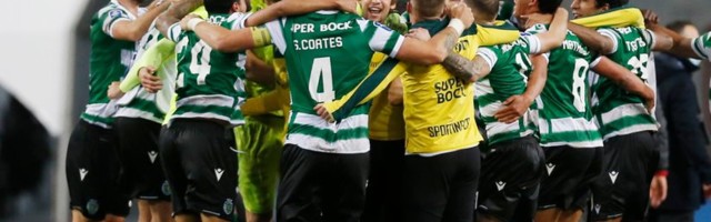 Zagrevanje za ono što se čeka 19 godina, Sporting uzeo Liga kup (VIDEO)