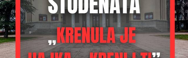 Niški studenti pozivaju na veliki protest u nedelju: “Krenula je hajka…kreni i ti”