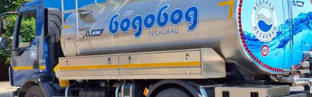 “Vodovod“ Leskovac nabavio novu cisternu vrednu 16,8 miliona dinara