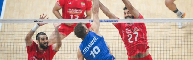 SRBIJA - IRAN Ogromna borba u četvrtom setu, "orlovi" traže put ka pobedi